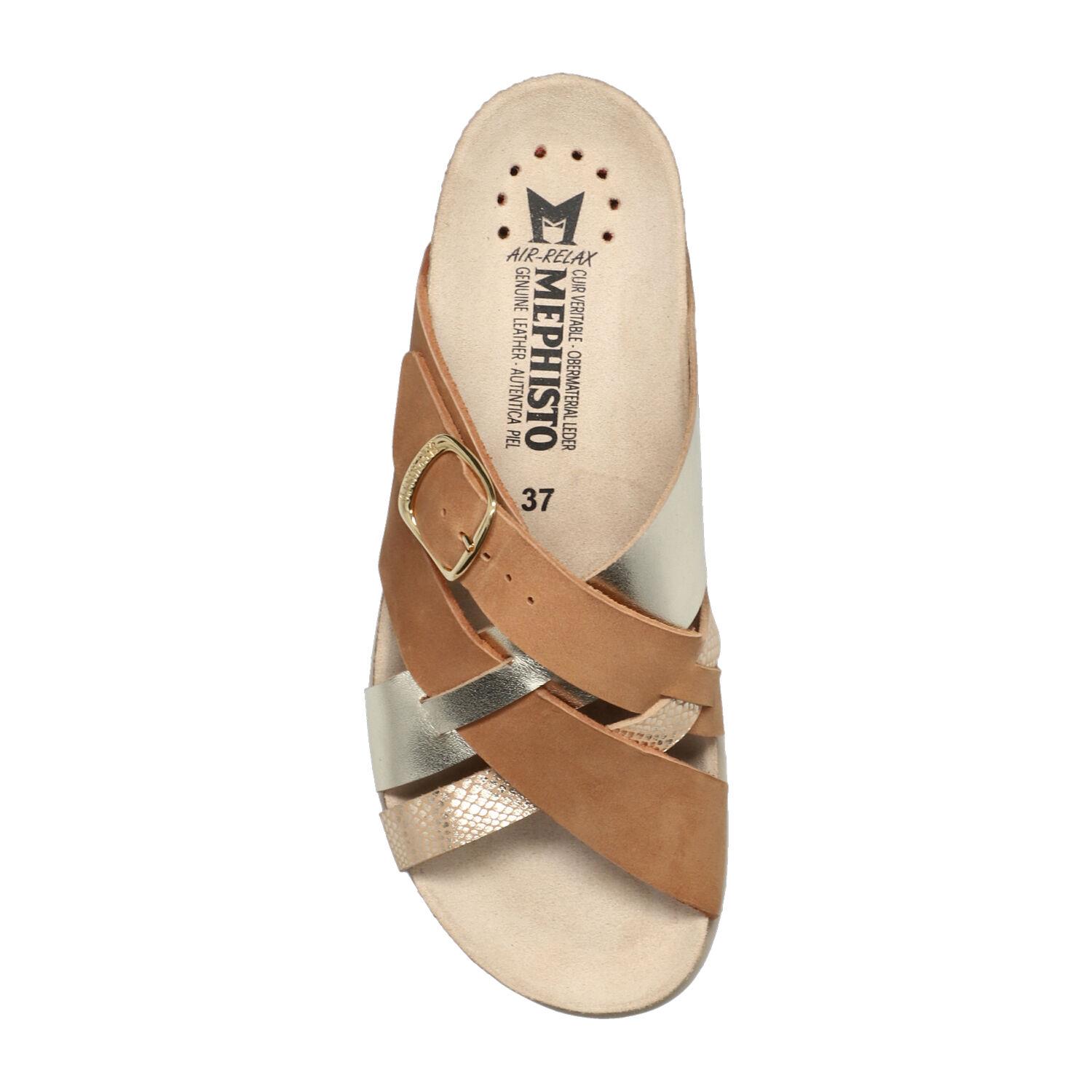 mules femme modèle Hida Sable clair - Mephisto